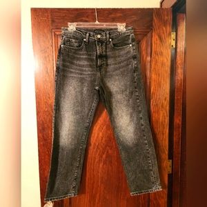 Banana Republic High-Rise Straight Denim